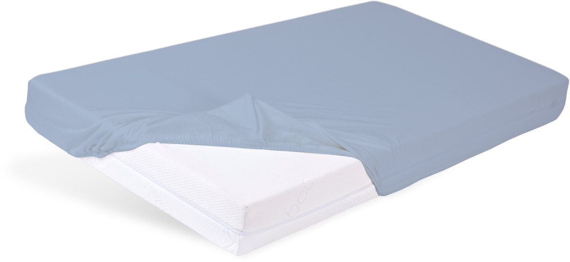 BabyMatex Prześcieradło BAMBOO niebieski 120x60